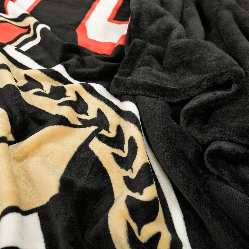 NHL Ottawa Senators Officially Licensed Hockey Jumbo Plush Blanket, 60-in x 90-in
