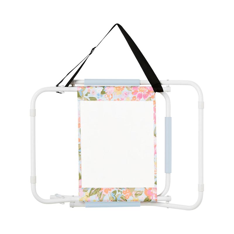 Byron Floral Blue Beach Chair
