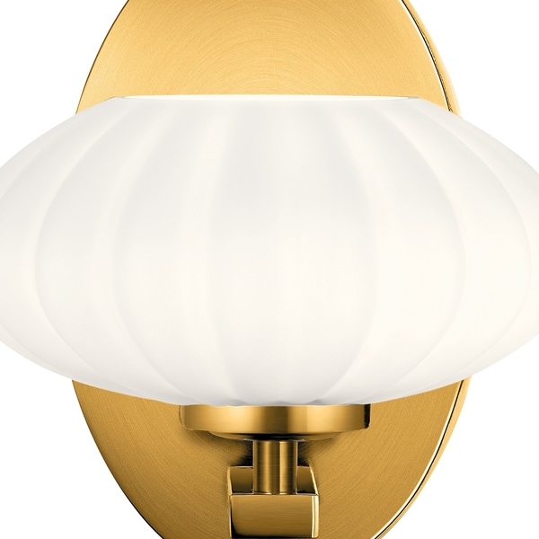 Kichler Lighting Pim 1-Light Wall Sconce Fox Gold