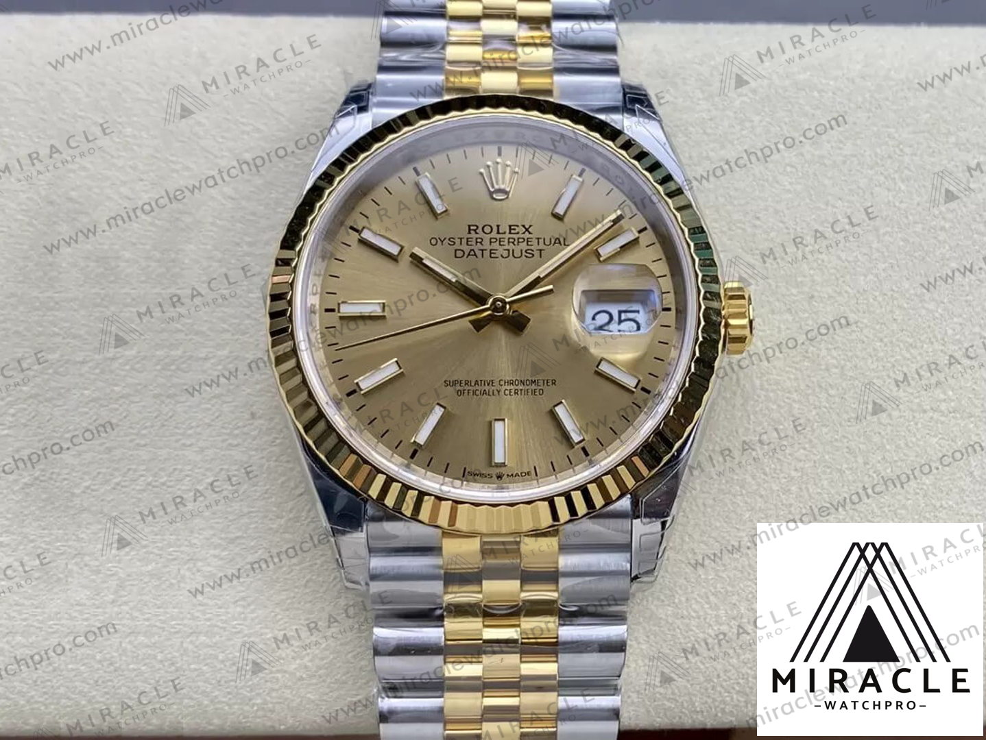 ROLEX-DATEJUST.M126233-0015-ELITE CLONE-36mm-Replica Watch
