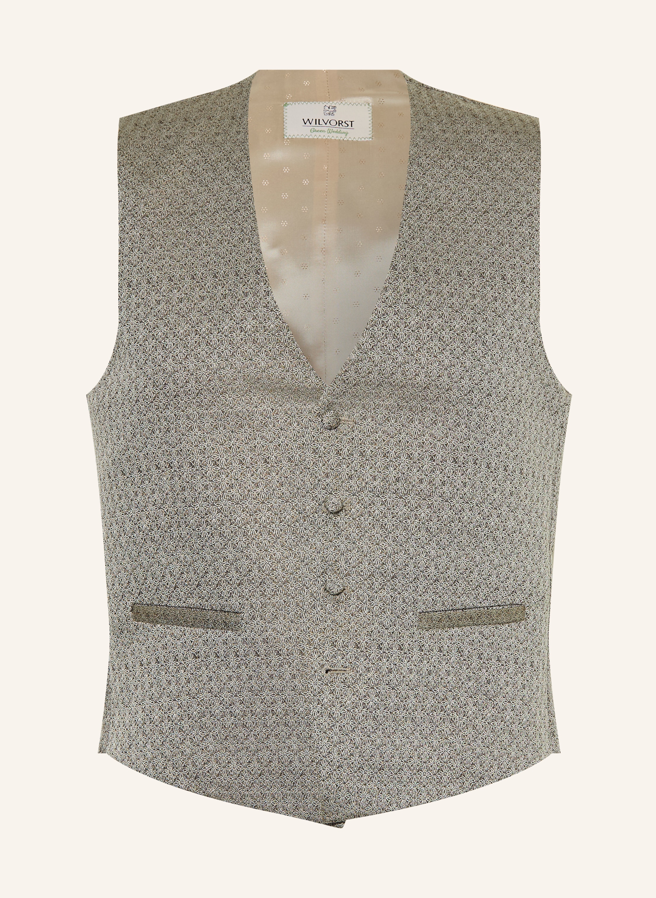 WILVORST Anzugweste Extra Slim Fit