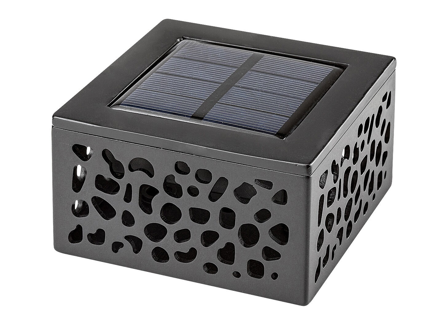 Lampa stołowa tarasowa solarna LED 0.5W Medulin czarny 7032 Rabalux