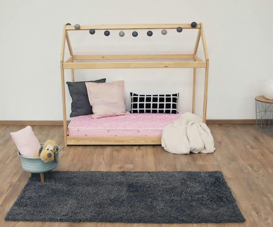 ENFANT CALIN - Matelas Bébé 100% Coton Mousse FERME Rose 90x190