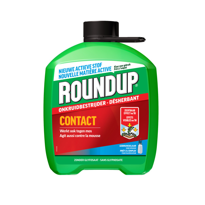 Désherbant et anti-mousse prêt-à-l'emploi Contact 5 L ROUNDUP