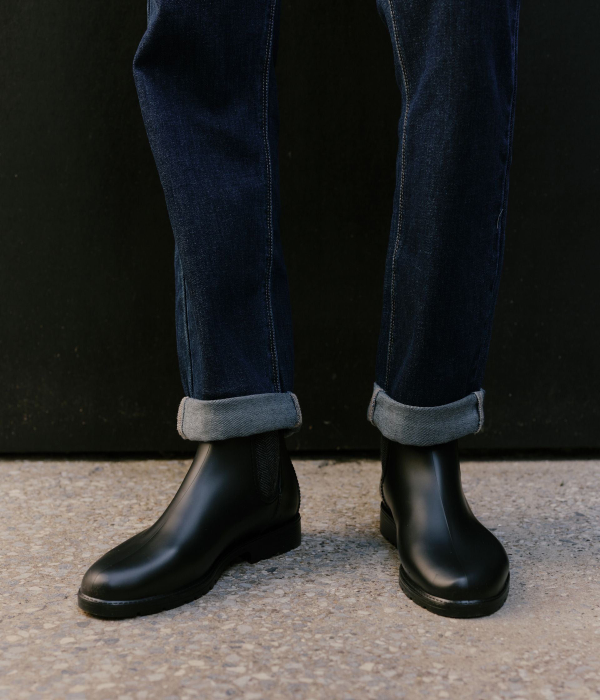 Chelsea boots Montpluie noir