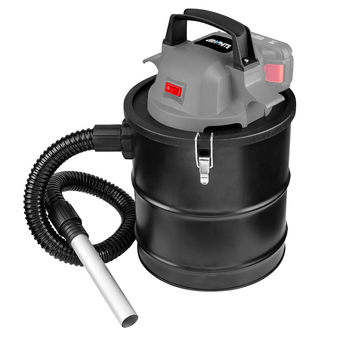 Odkurzacz popiołu kominkowy Energy  zbiornik 15L GRAPHITE