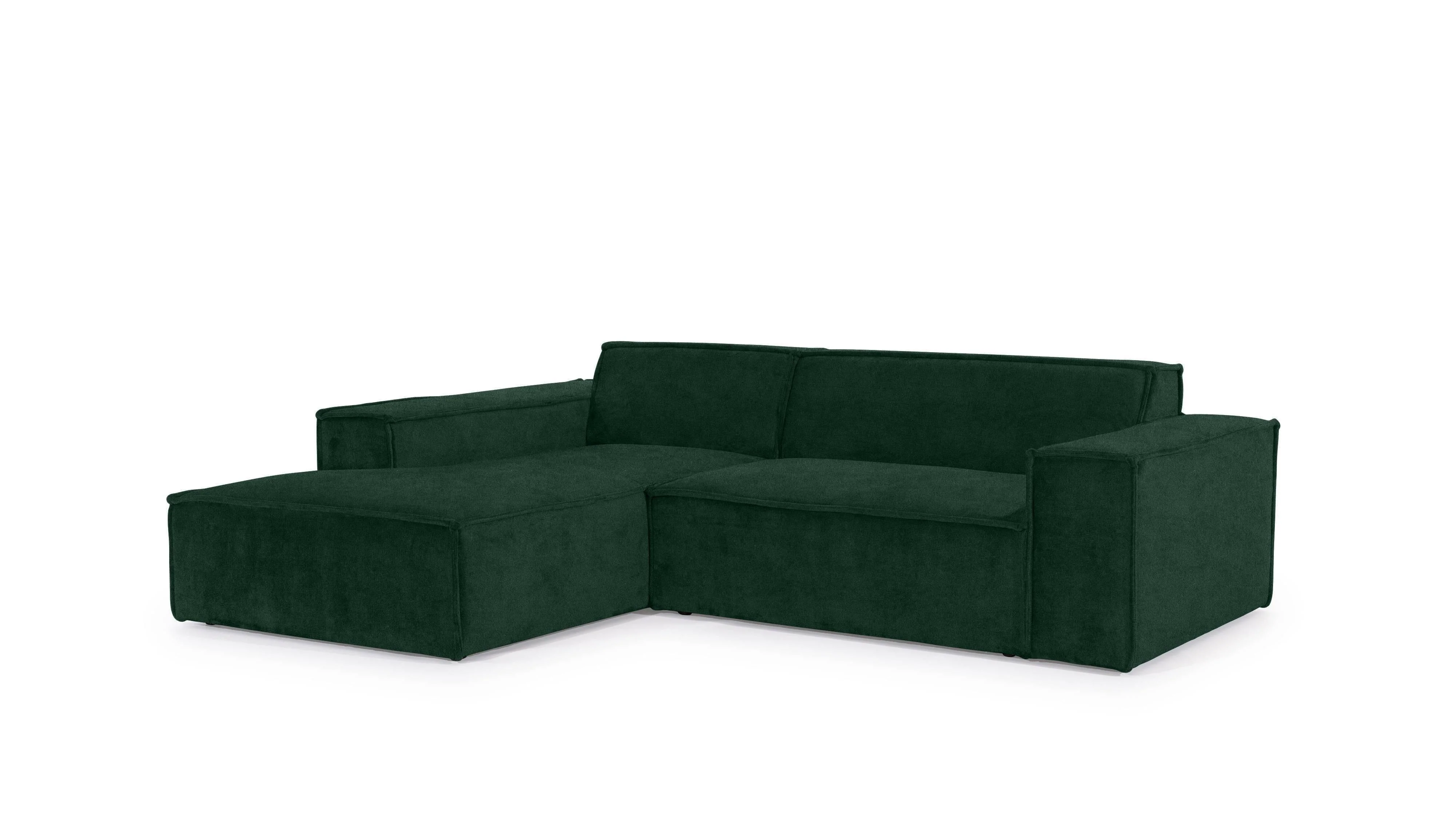 Hoekbank Firenze links velvet