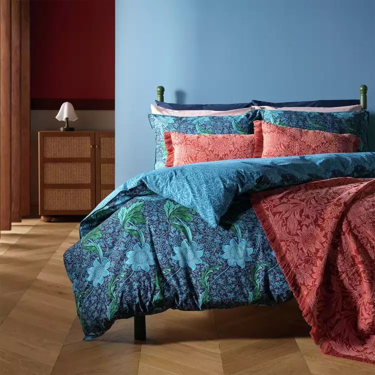 Habitat x Morris & Co. Cotton Kennet Bedding Set - Single