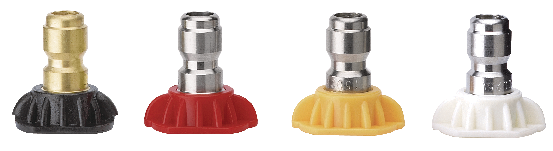 Simoniz Quick-Connect Spray Nozzle Tips Compatible w/ 2300 PSI Electric Pressure Washer