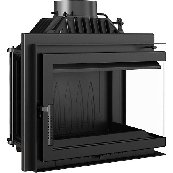 Insert cheminée SMART MS 8 BS 150mm vitre à droite