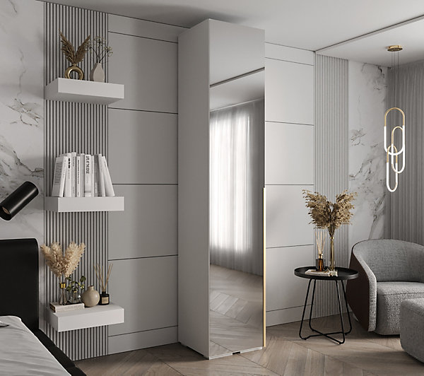 Armoire Miroir Inova 1 50/47/236,7 1 Portes
