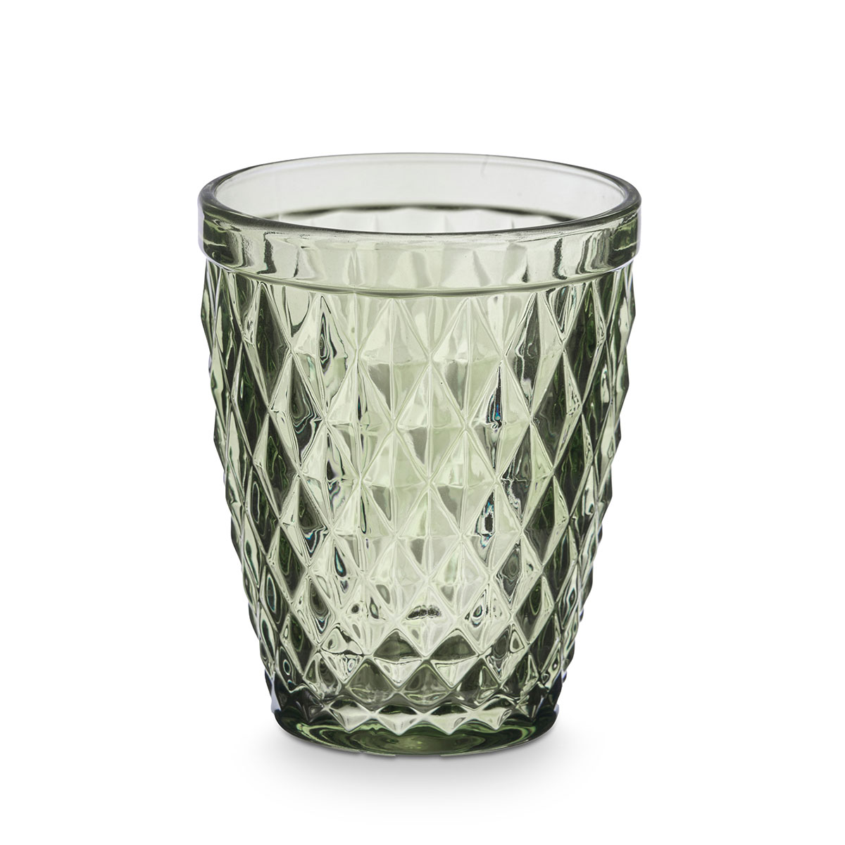 Copo De Água Diamante Verde 25cl