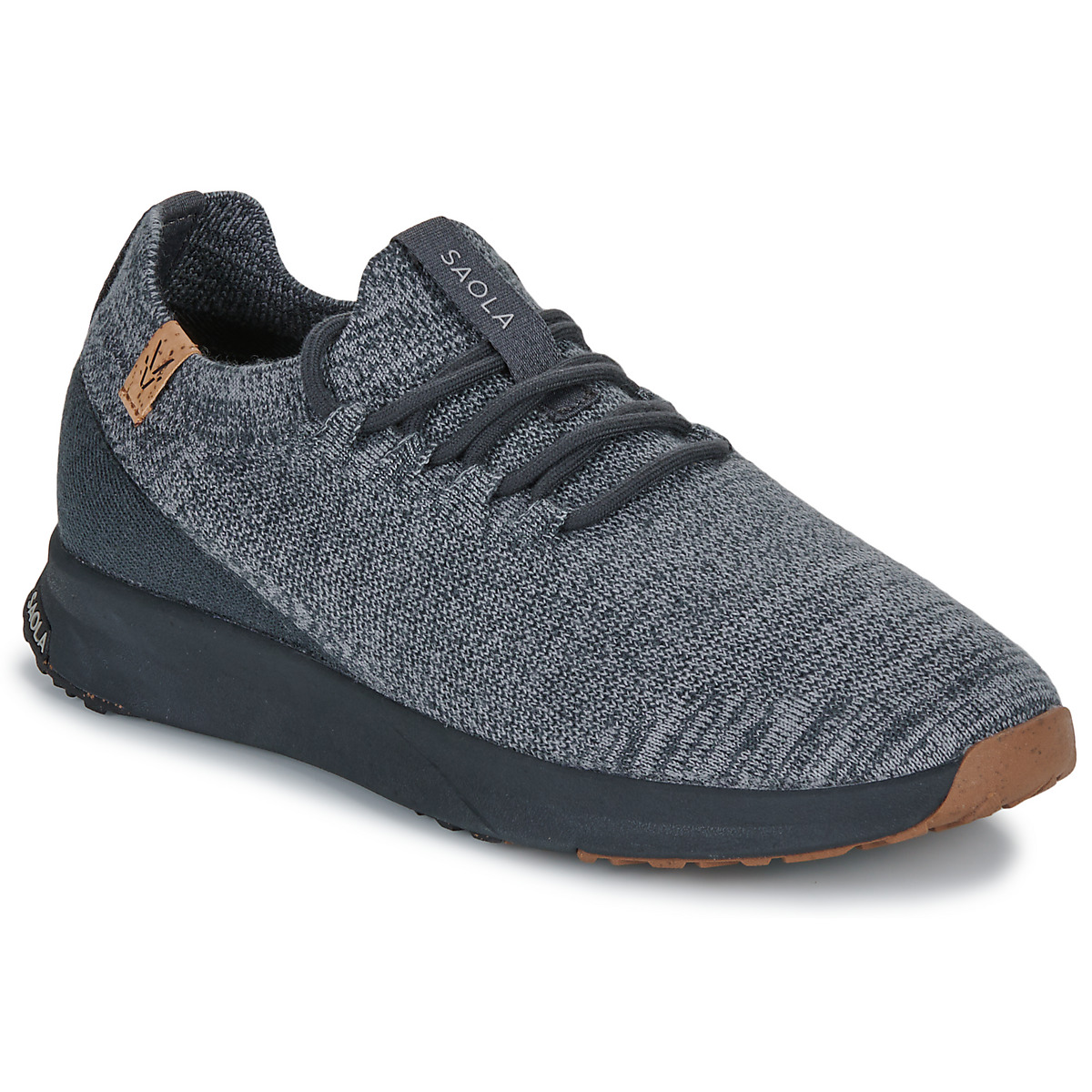 Saola - TSAVO 2.0 WOOL - Grey / Black