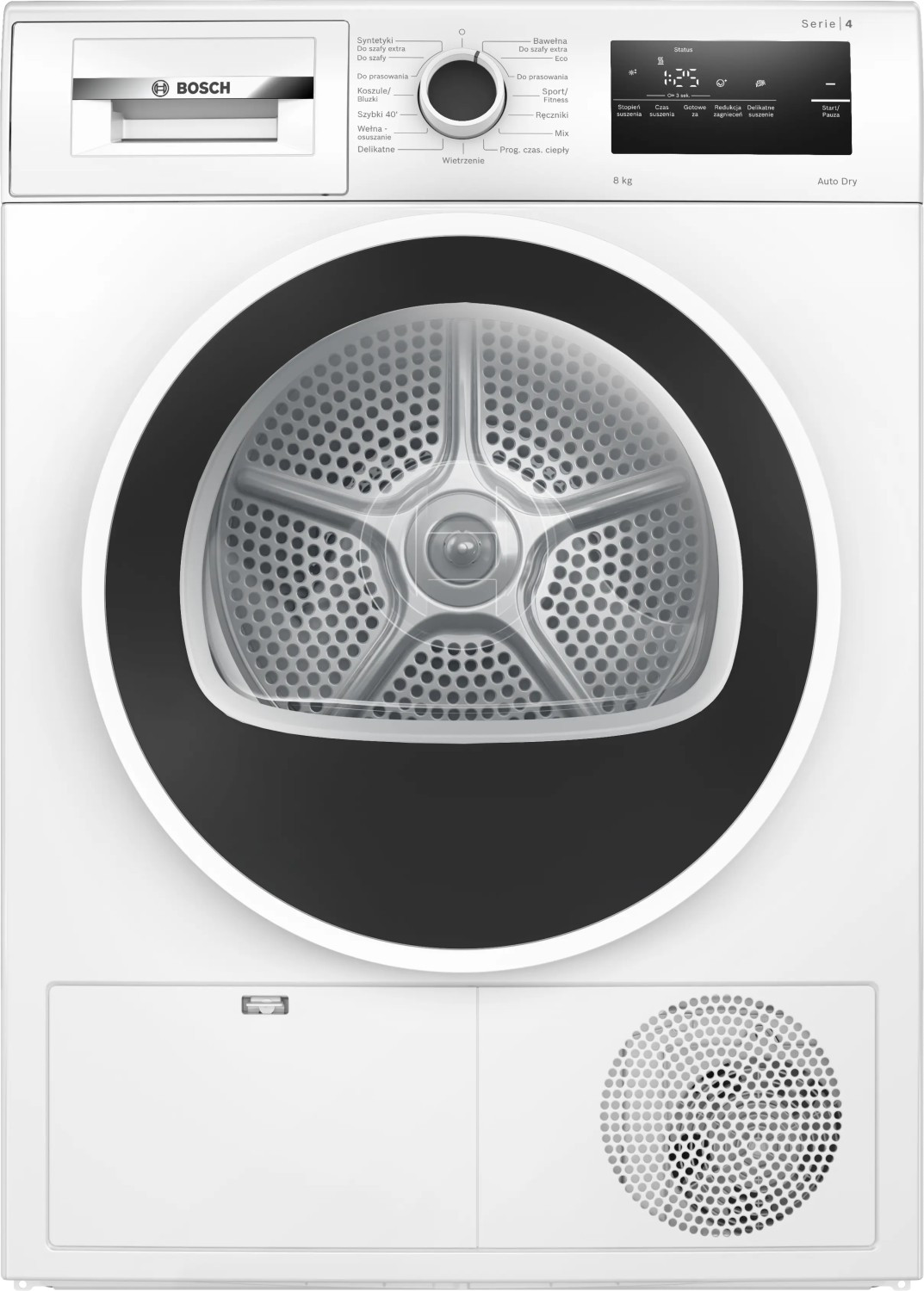Suszarka Bosch WTH8627GPL Serie 4