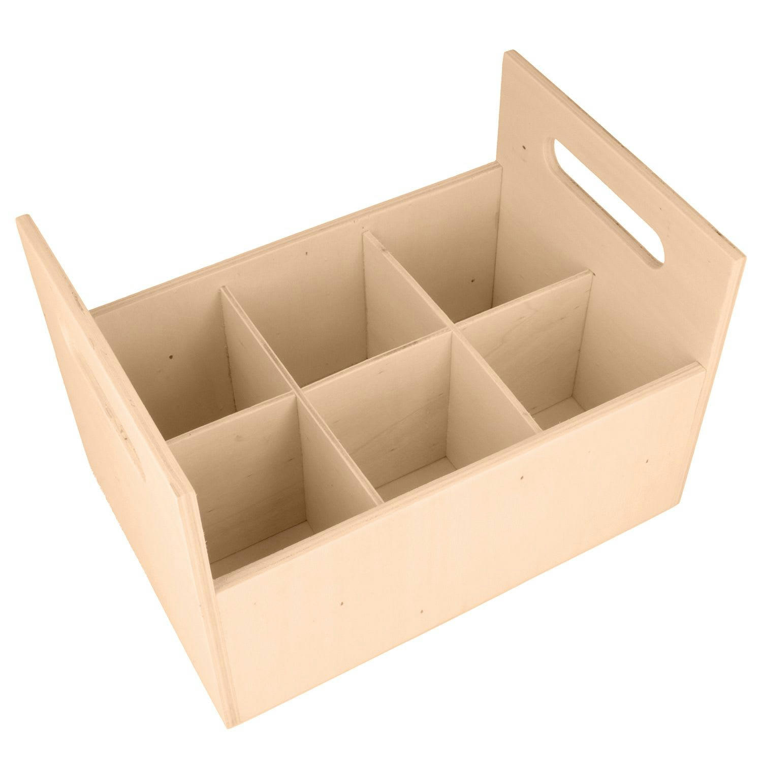 - Casier en bois à poignée