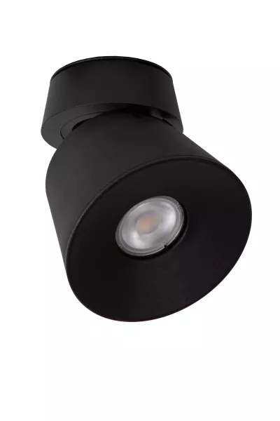Spot okrągły czarny Trigono 1xGU10x40W wym:10,5x10,5x10,5cm IP20 Lucide