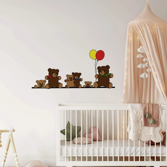Wandtattoo »Kinderzimmer«, BxH: 65 x 30 cm