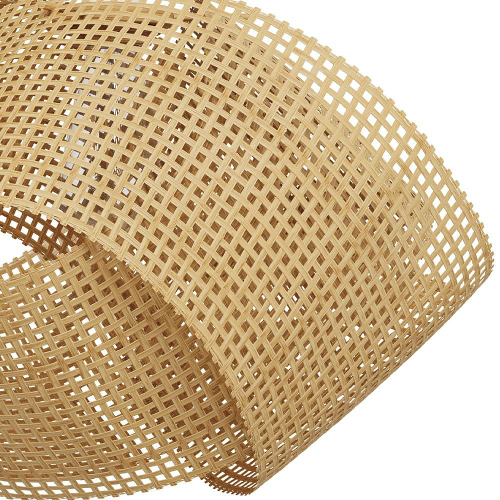 ORTA - Suspension en bambou naturel et métal D40 cm