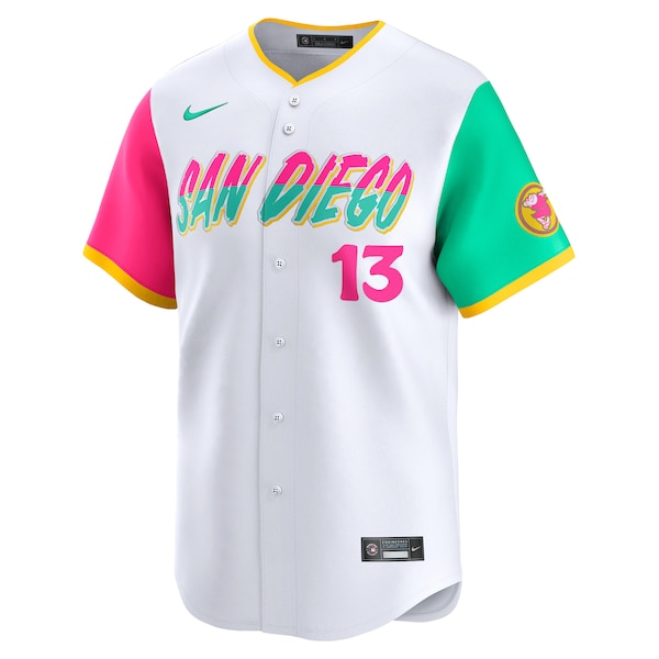 Manny Machado San Diego Padres Nike City Connect Limited Player Jersey - White