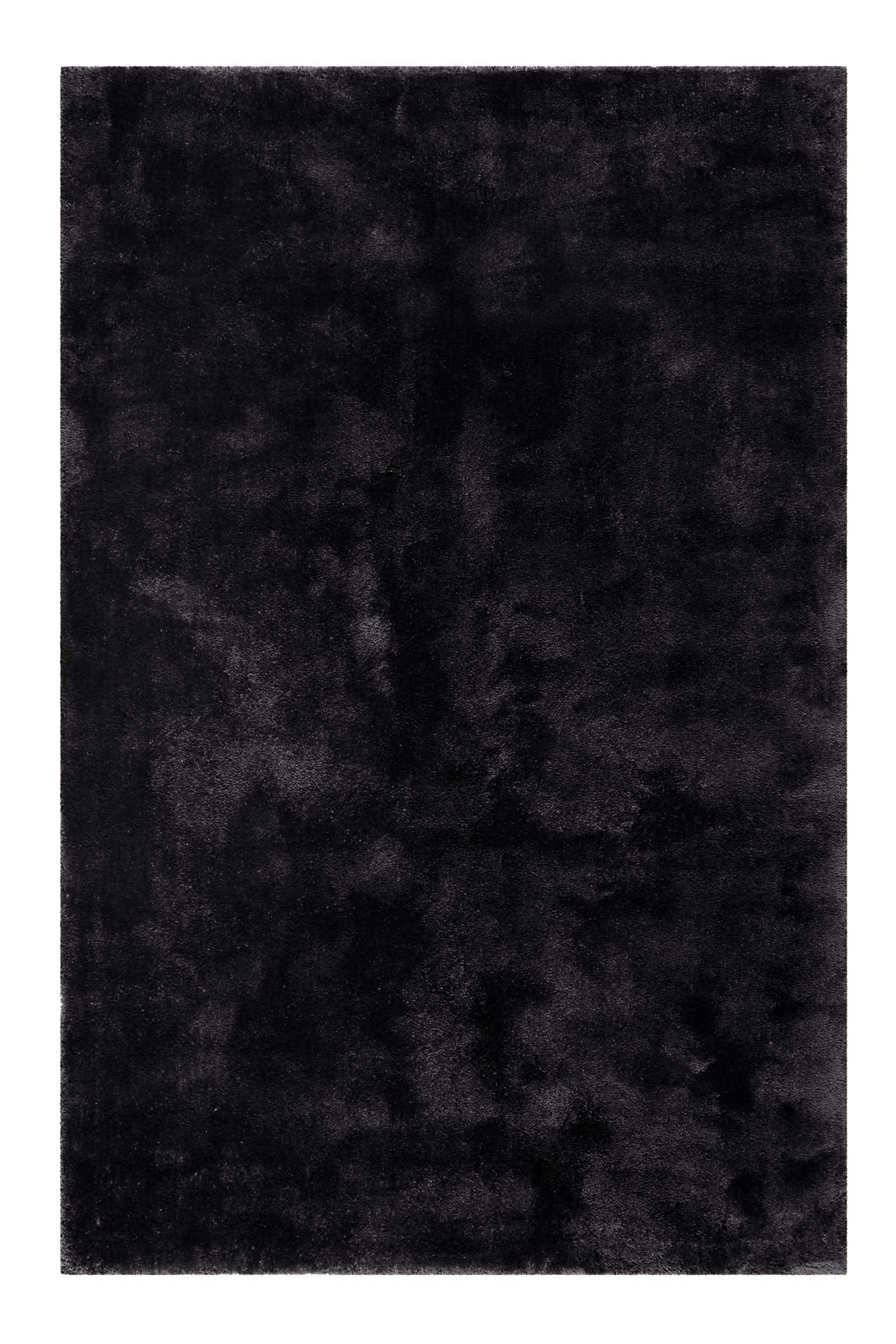 RELAXX - Tapis poils longs tufté noir 120x170