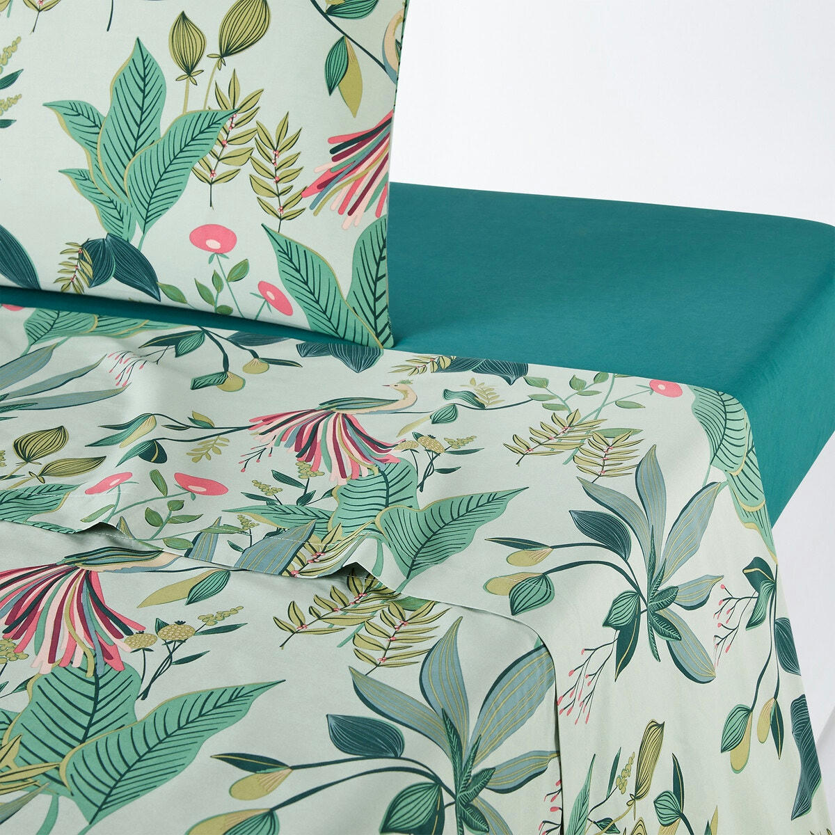 Drap plat percale de coton, Somerset