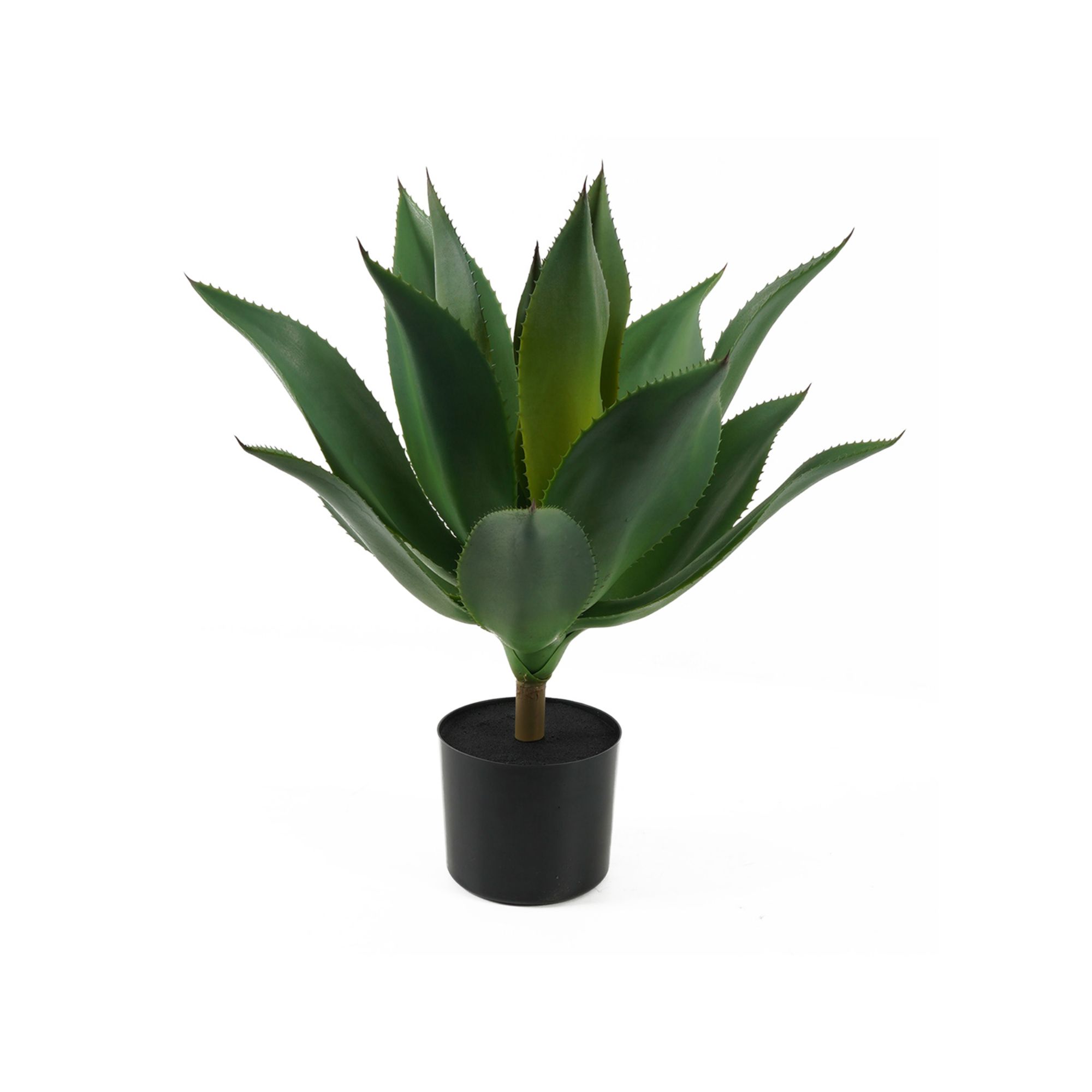 Present Time kunstplant Succlulent - groen - 50x50x56cm