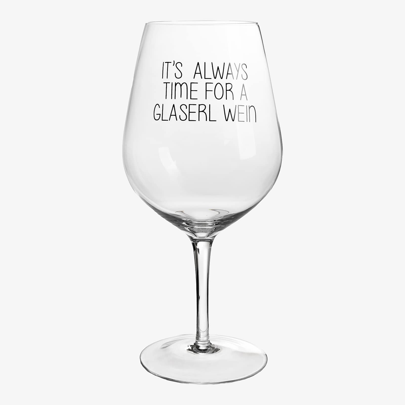XL-Weinglas Always time Klar, ⌀ 12 cm, H 300 mm