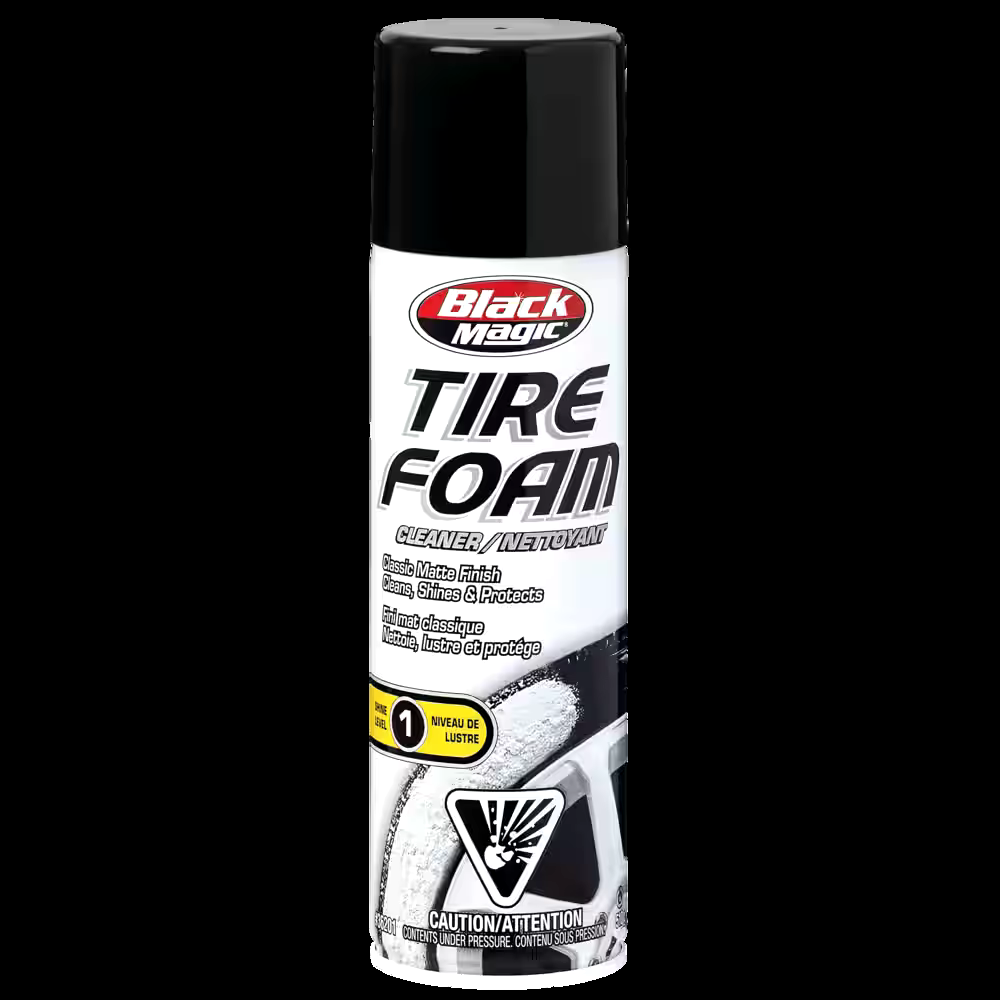 Black Magic Foam #1 Car Tire Cleaner Spray, 510-g