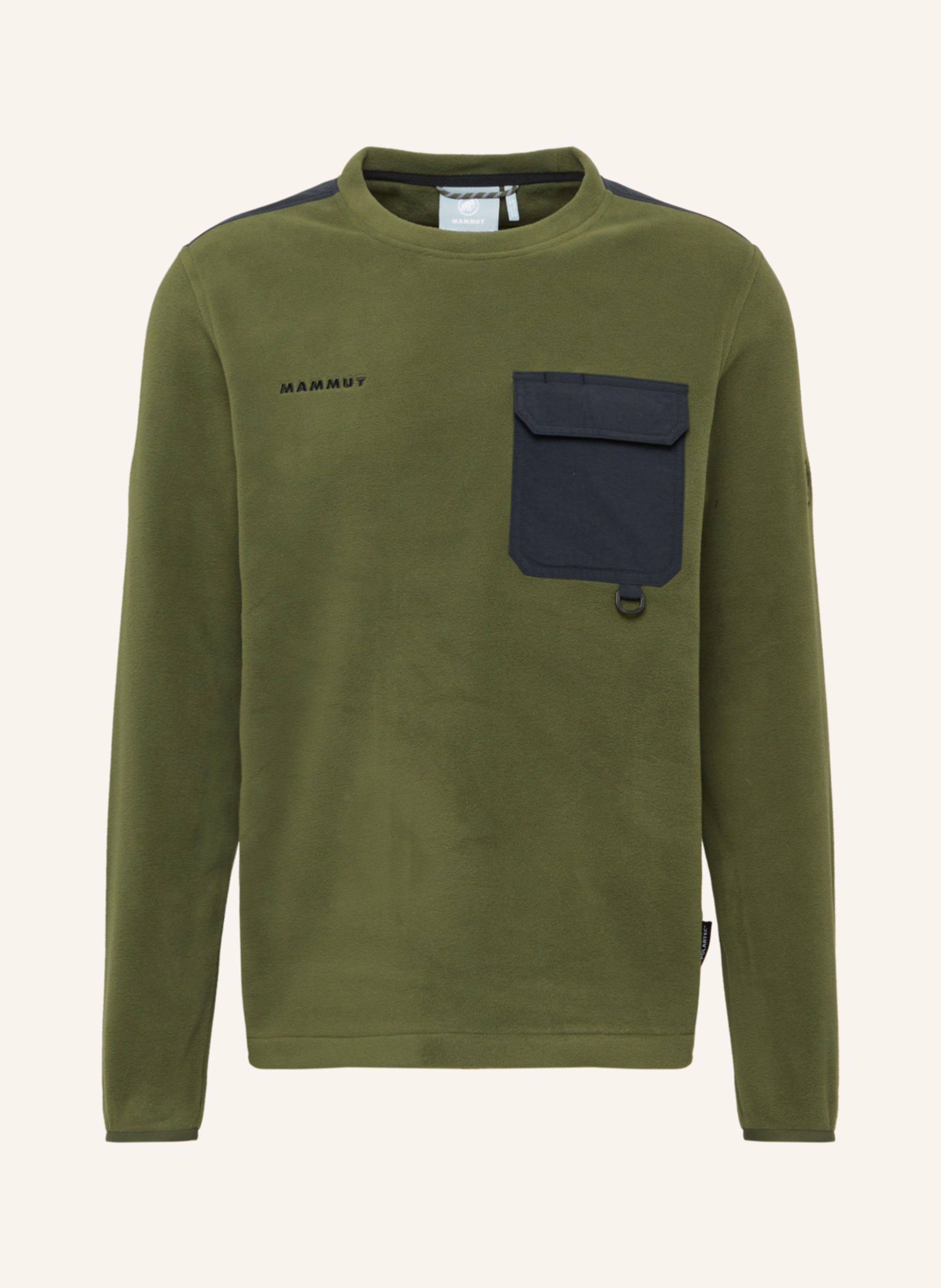 MAMMUT Midlayer-Pullover MOONSTONE LIGHT ML HYBRID CREW NECK