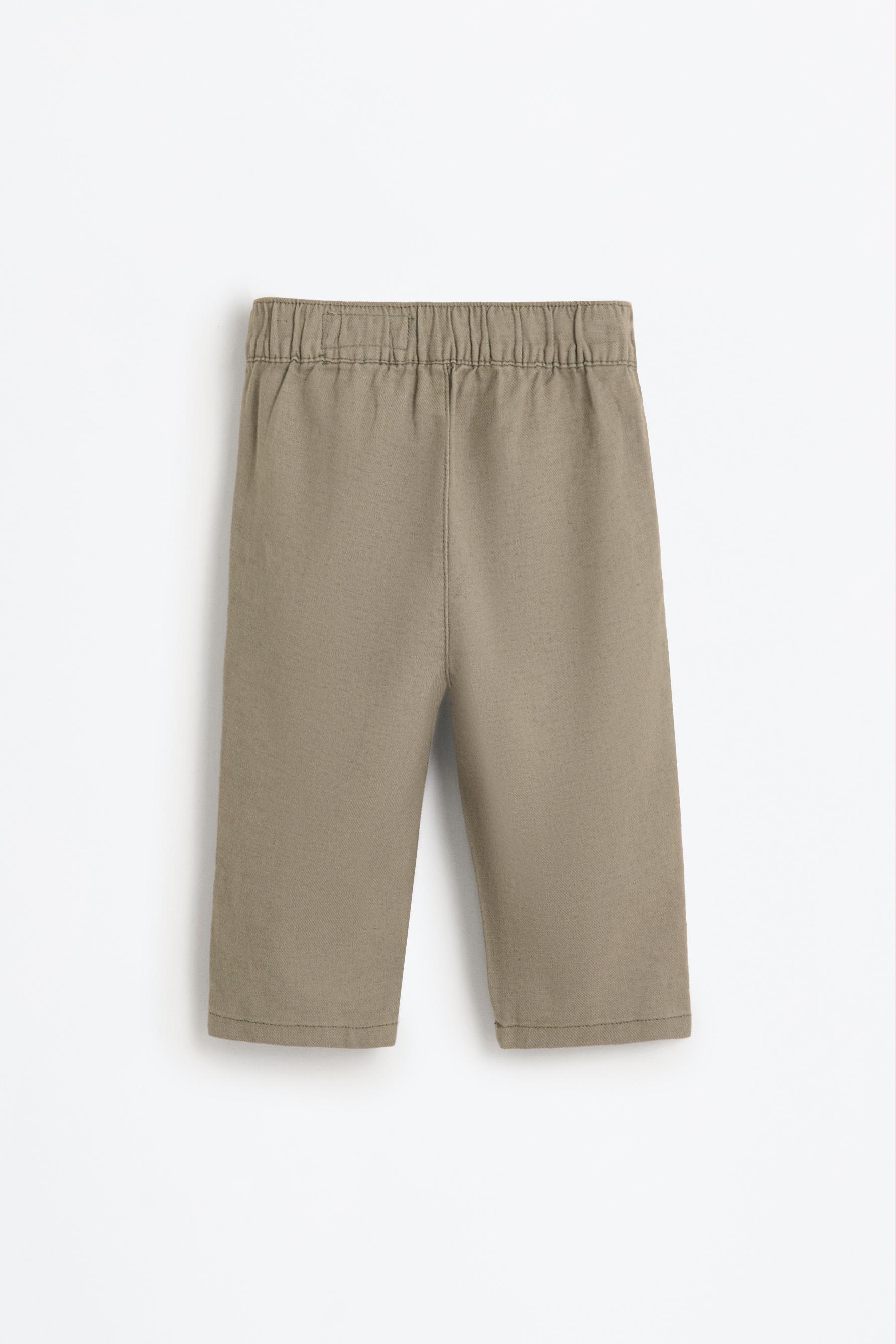 Pantalón chino lino - algodón