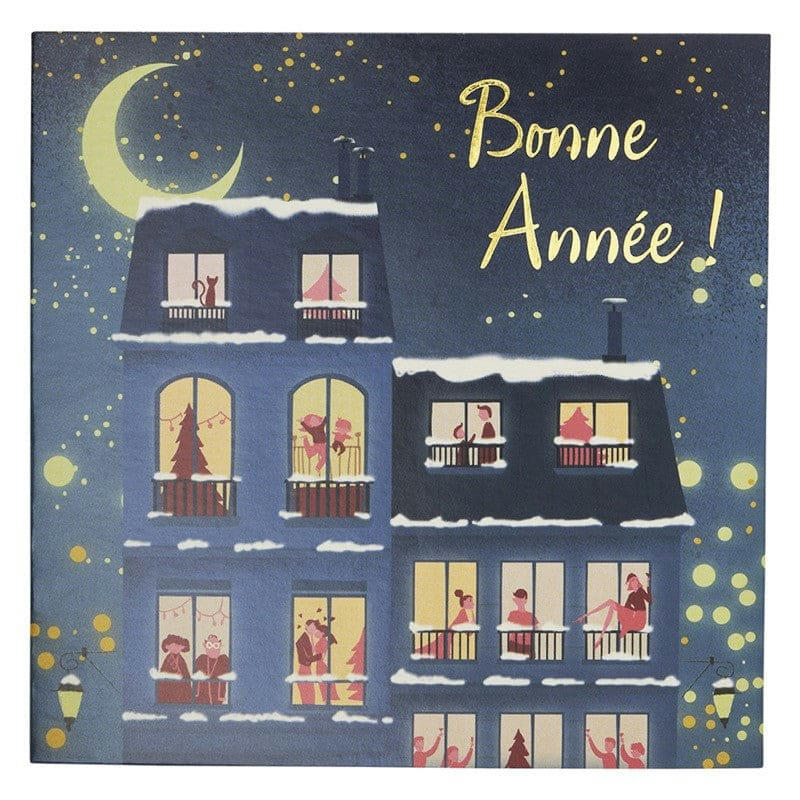 - Lot de 6 cartes de vœux avec enveloppe joyeuses fêtes houx