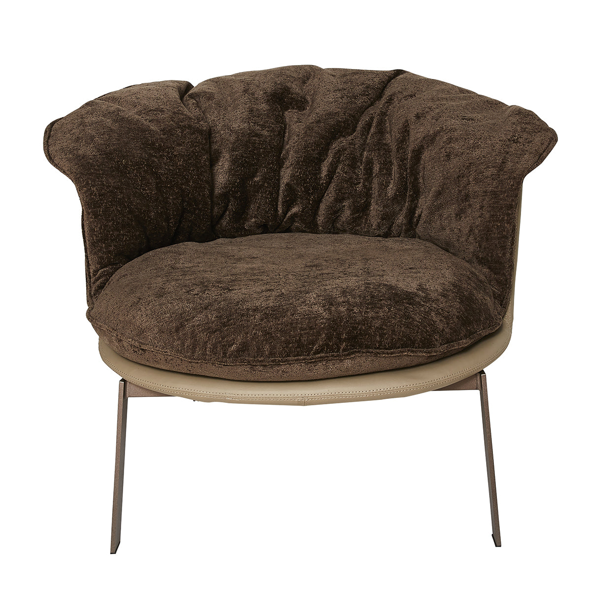 Signature - BOB Fauteuil - Bruin - 83x83x63 cm