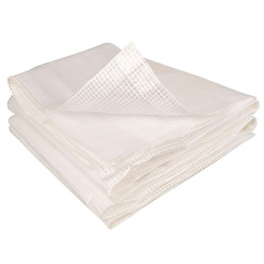 Bâche de rechange 130 gr/m² pour serre tunnel 24m² blanche DES ANDES