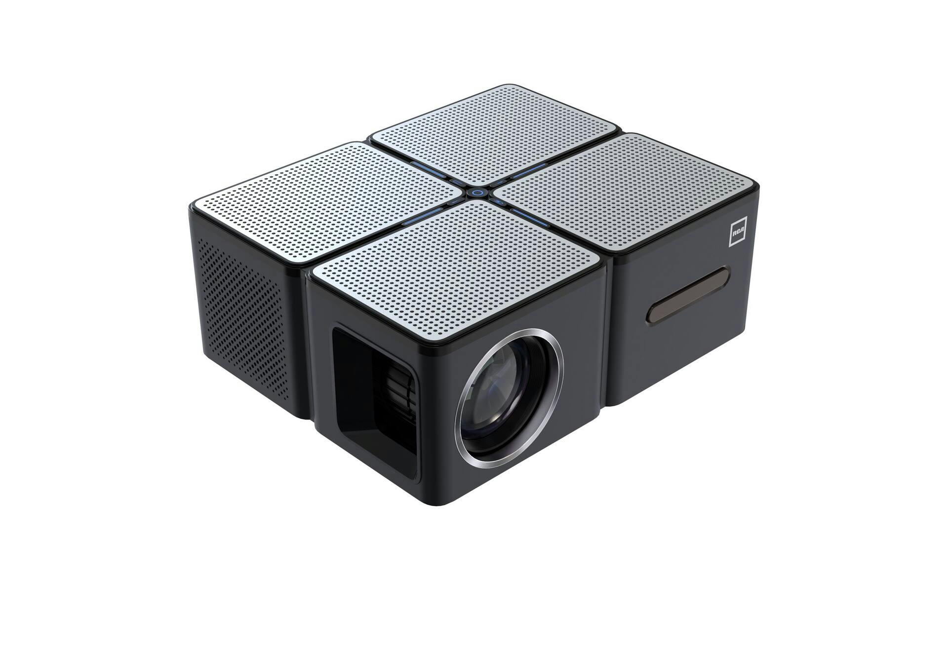 RCA 1080p Full HD Home Theater LED Projector, Black