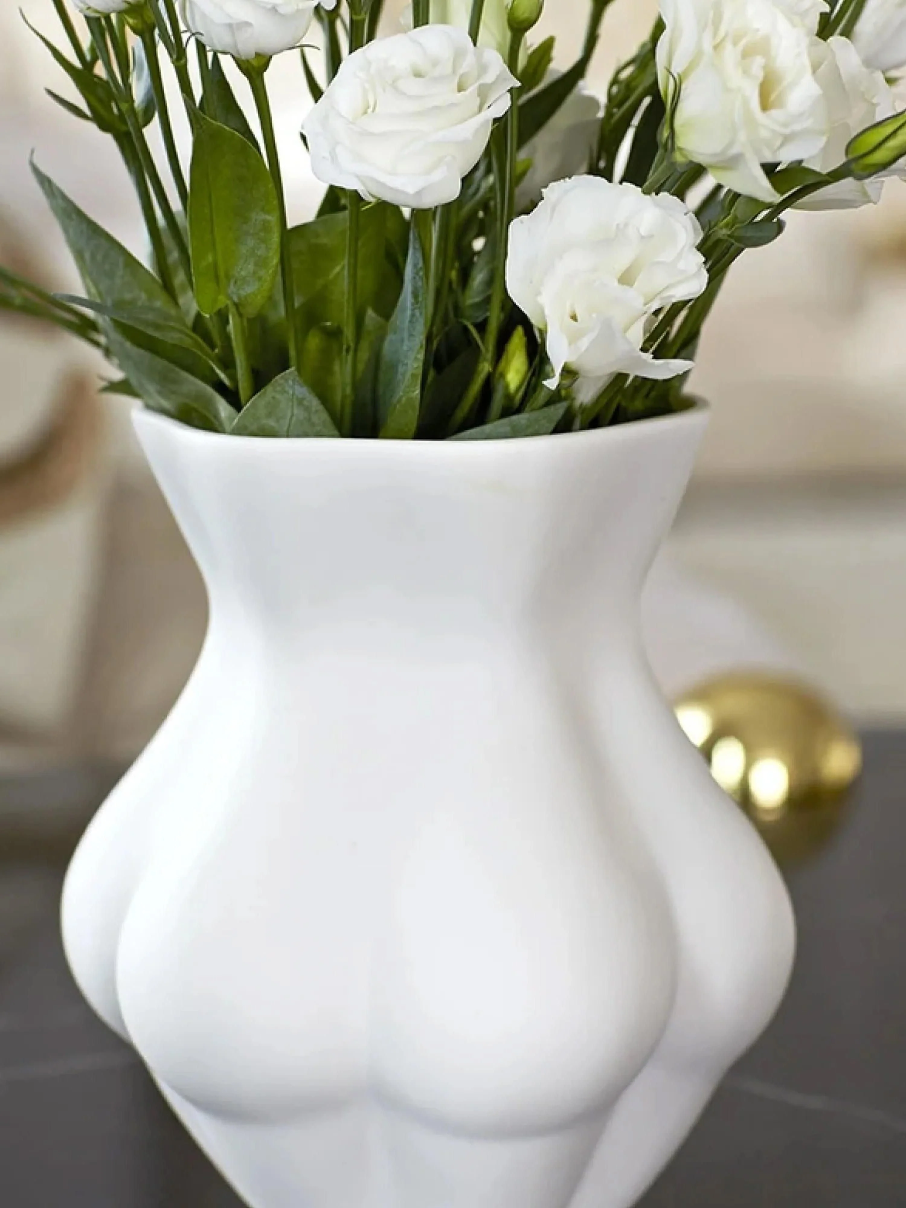 Porzellan-Vase Kiki's Derrier, H 23 cm