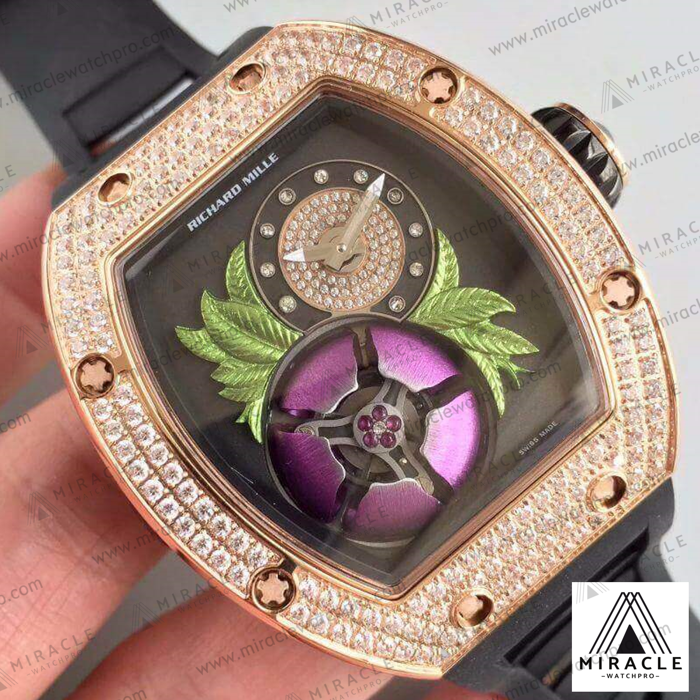 Replica Watch-RICHARD MILLE-ref.RM19-02-Elite Clone-42mmx51mm