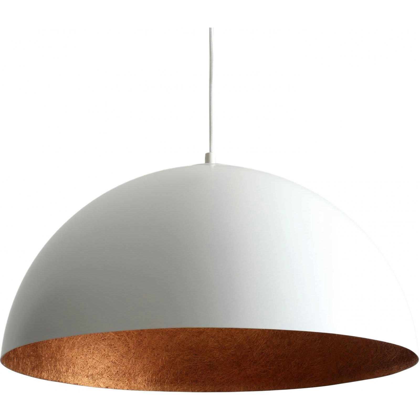 LORD - Suspension Résine Blanc 50x50x25 cm