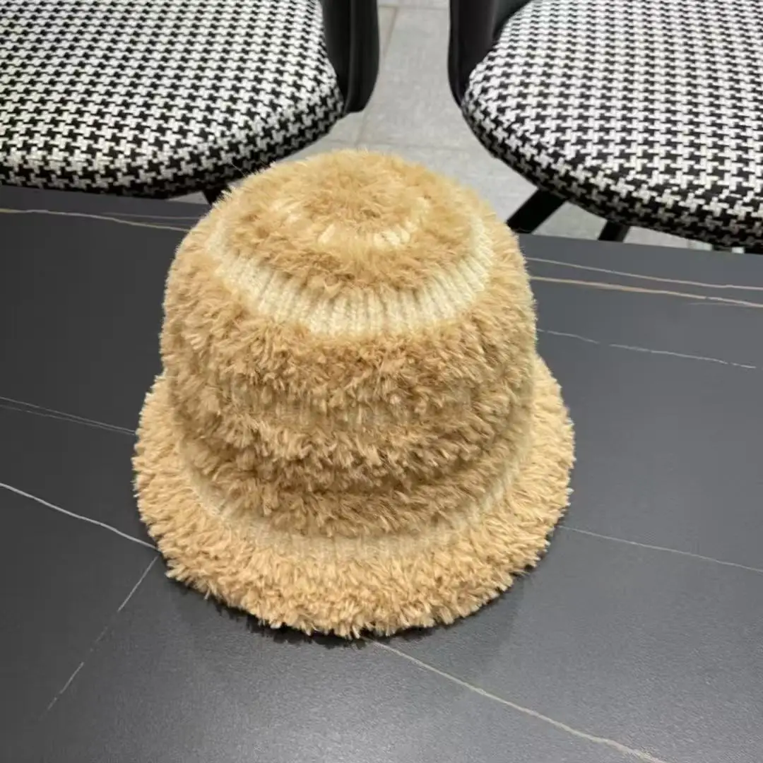 MONCLER Knitted striped bucket hat