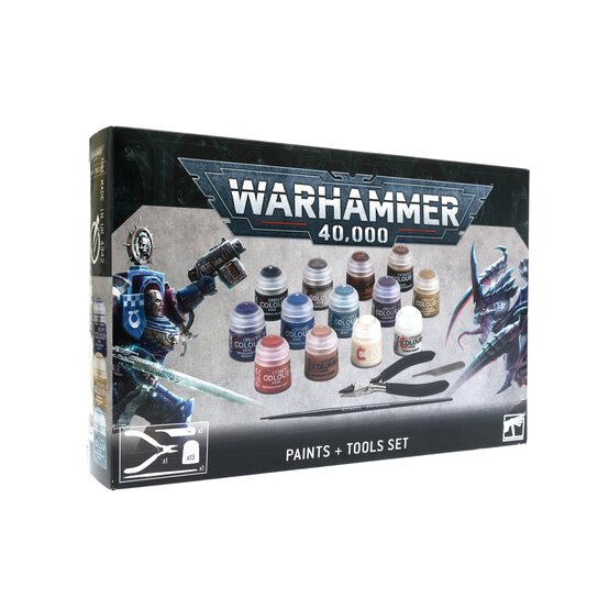 Warhammer 40,000 Paint and Tools Set
