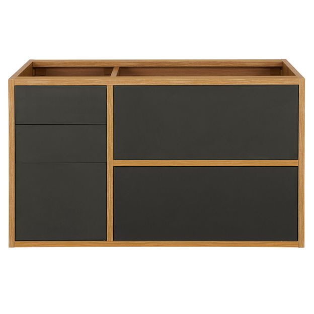 ARMÁRIO DE COZINHA INFERIOR 1,20 M 4 GAVETAS/1 PORTA BASCULANTE TOAST