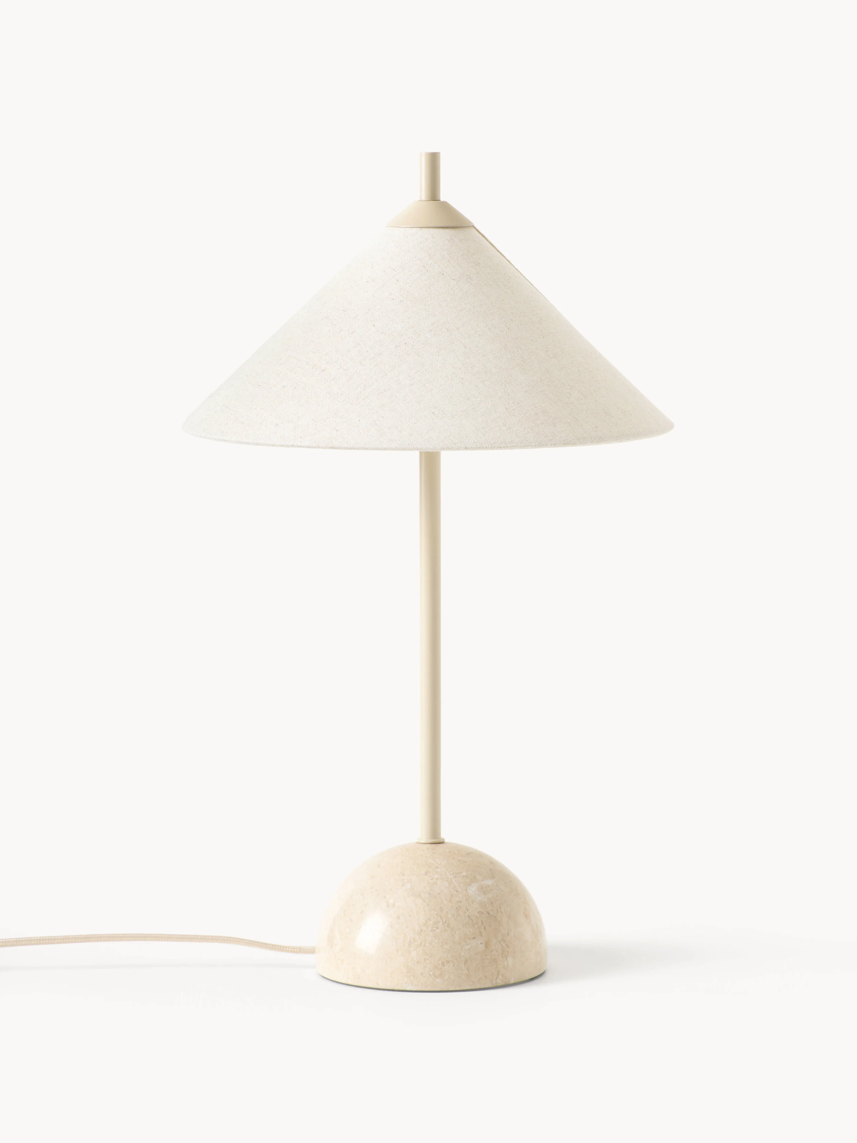 Tischlampe Vica mit Marmorfuß