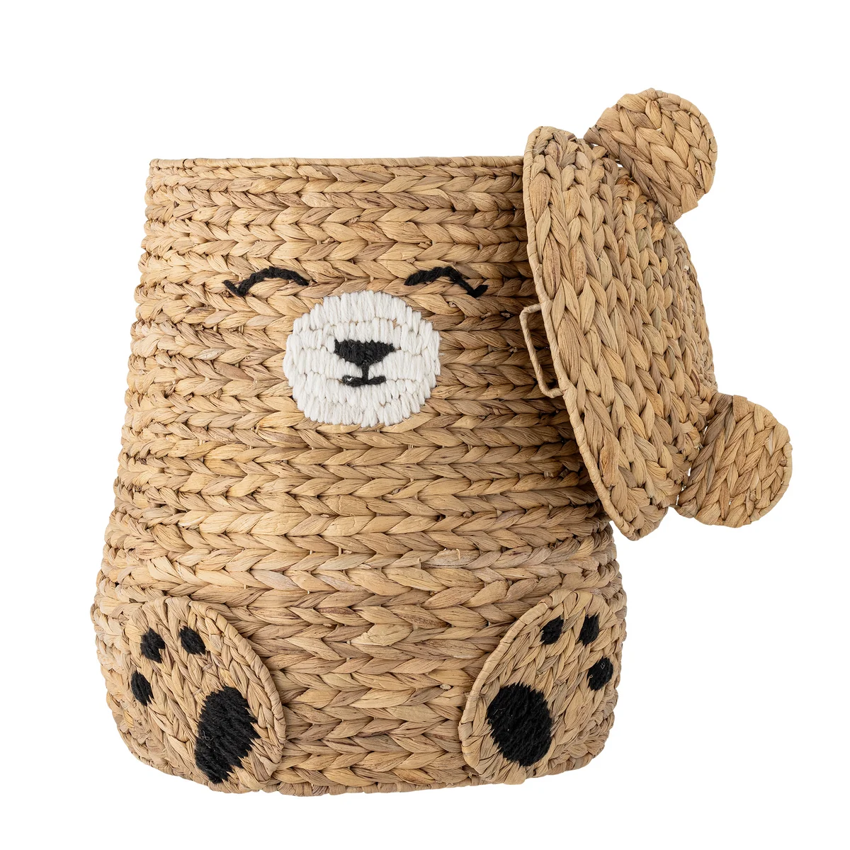 Bloomingville Mini - Timone Korb mit Deckel, natur