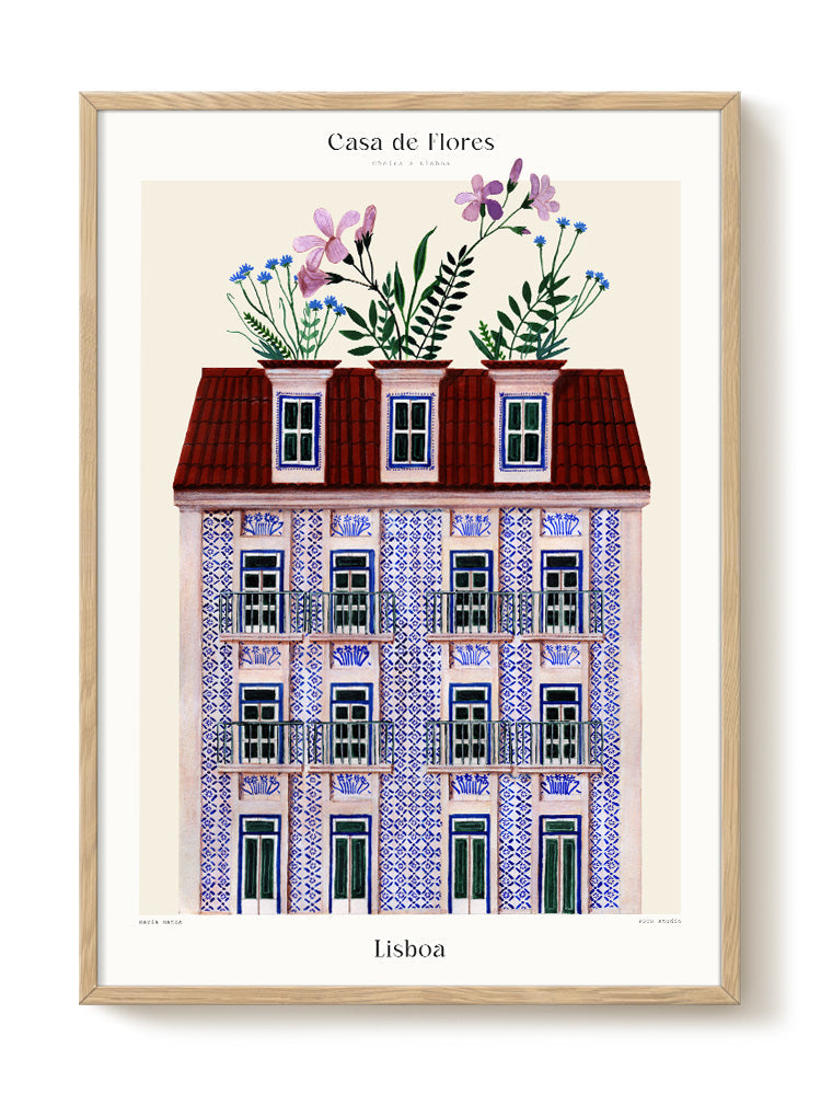 Matos - Casa de Flores - Lisboa II - PSTR studio Kunst Poster