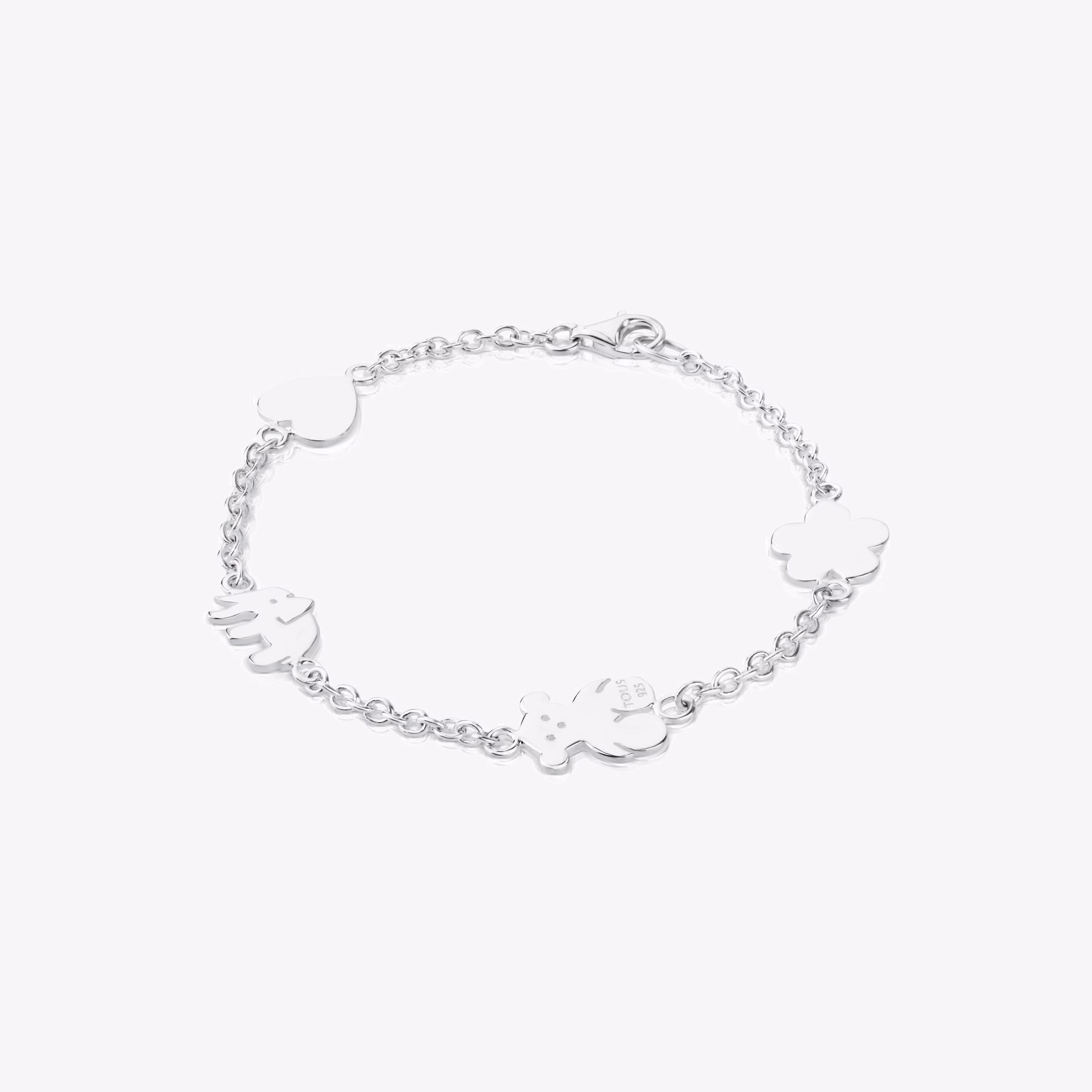 Pulsera de plata Animalandia