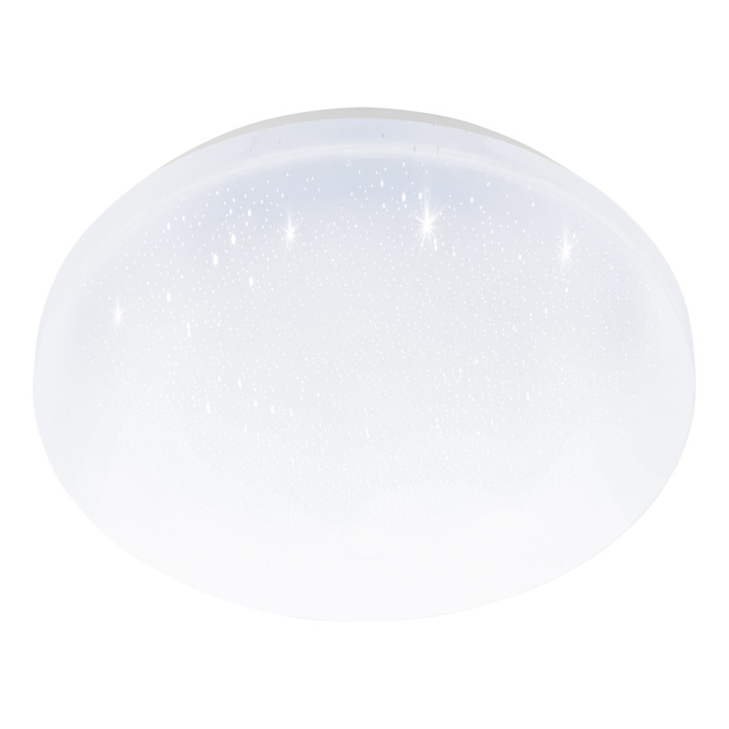 Plafonnier LED Pogliola-E Ciel Ø 26 cm blanc chaud 1200 lm 11 W EGLO