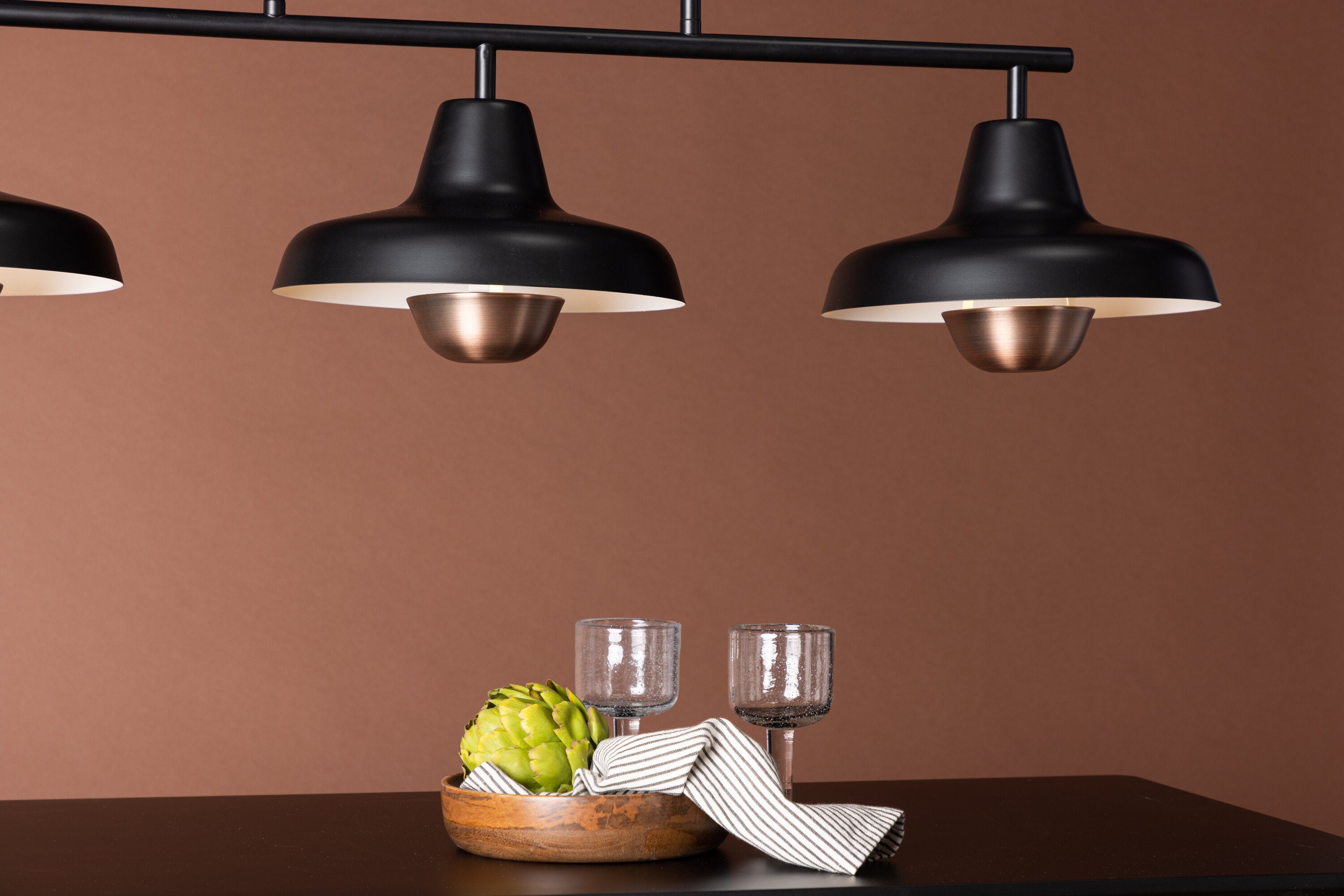 Rebellenclub Vestby Hanglamp ⌀30cm - Zwart