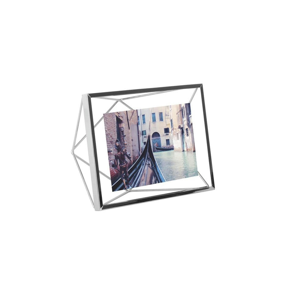 PRISMA - Cadre photo prisma s métal chromé