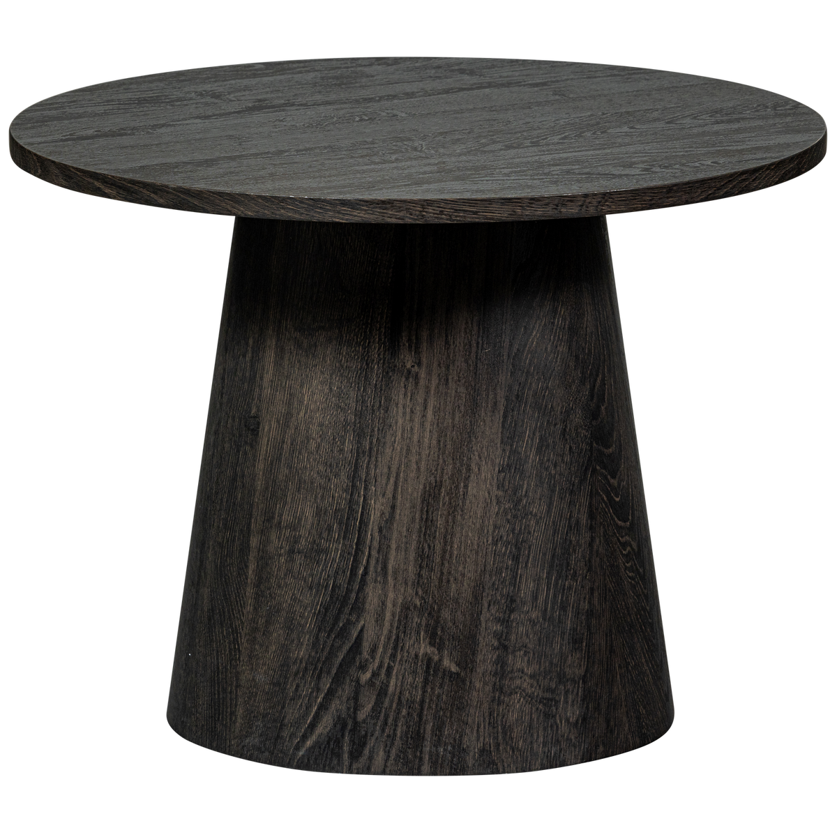 WOOOD salontafel Maan - MDF - Donkerbruin - 45x60x60