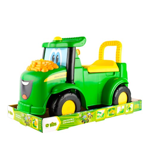 John Deere Ride On Johnny Tractor With Lights & Sounds 12m