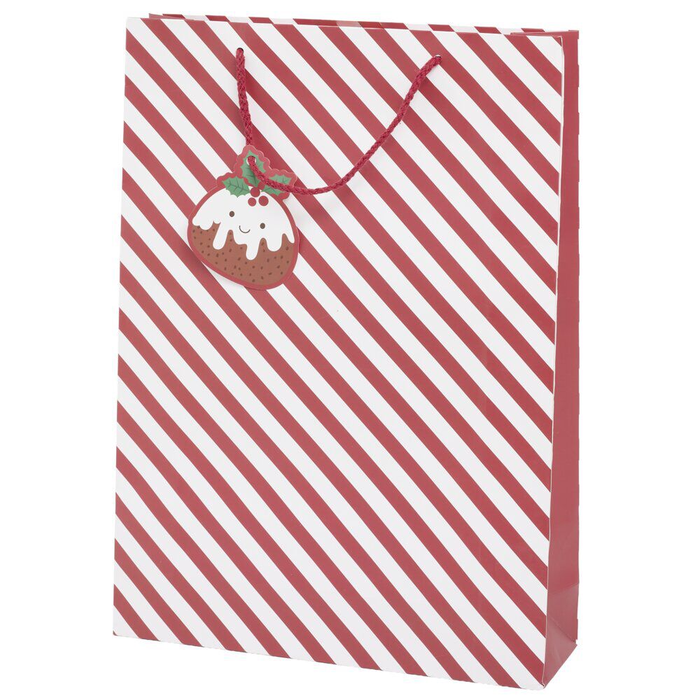 Sac cadeau de No&euml;l Candy grand modèle H46cm (2 modèles)